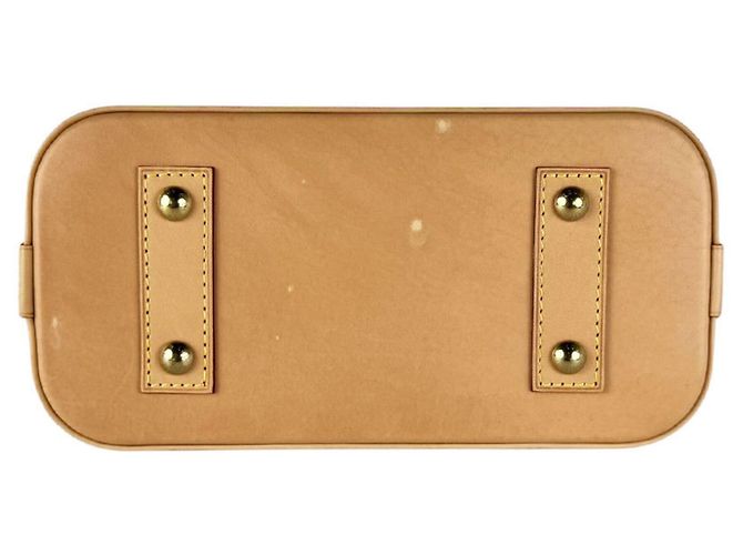 Borsa Louis Vuitton Monogram Alma BB Marrone Monogramma - vista 4