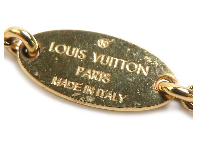Collana Essential V Metal Louis Vuitton D'oro - vista 5