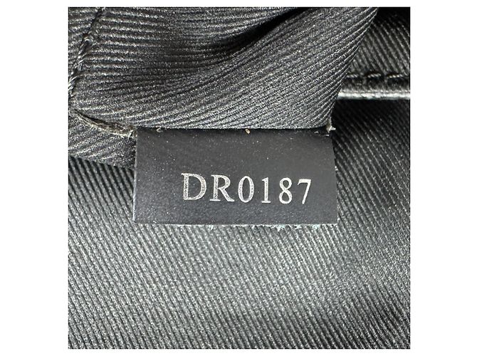 Borsa a tracolla Louis Vuitton Damier Graphite Nero Damier ebene - vista 12
