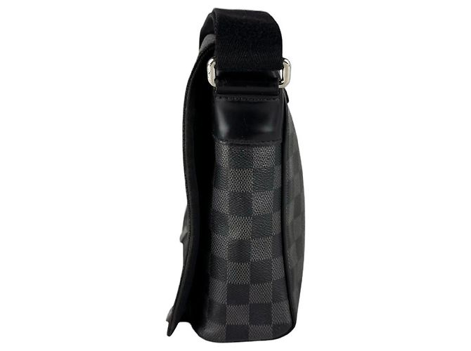 Borsa a tracolla Louis Vuitton Damier Graphite Nero Damier ebene - vista 2