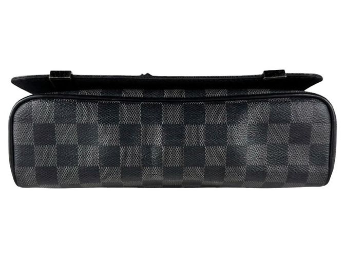 Borsa a tracolla Louis Vuitton Damier Graphite Nero Damier ebene - vista 4