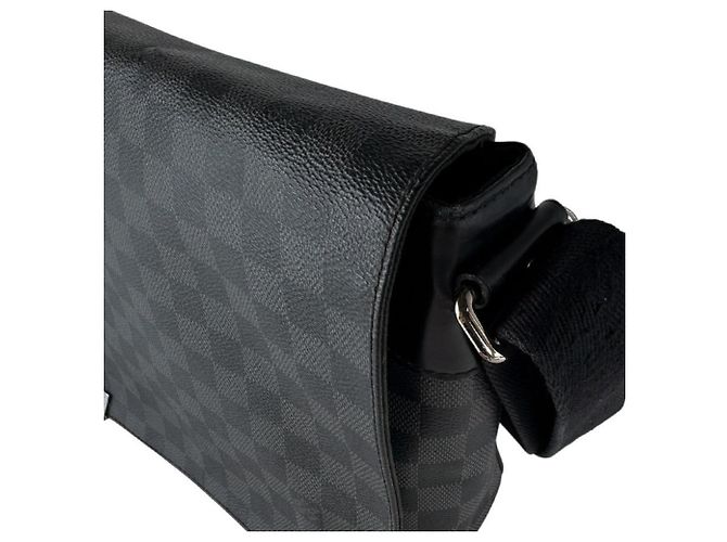 Borsa a tracolla Louis Vuitton Damier Graphite Nero Damier ebene - vista 6