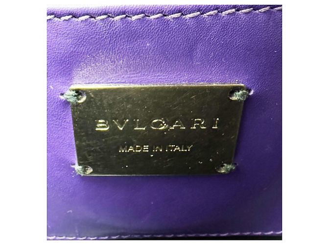 Bulgari Borsa a tracolla Bvlgari Serpenti Forever Porpora - vista 12