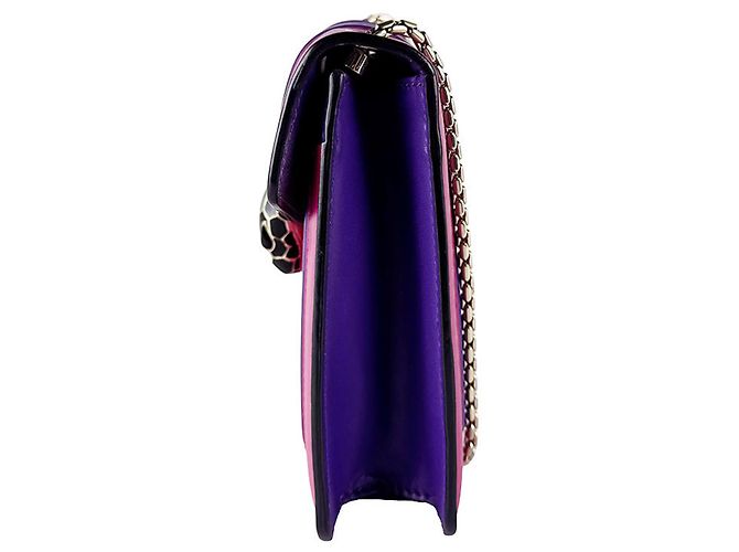 Bulgari Borsa a tracolla Bvlgari Serpenti Forever Porpora - vista 2