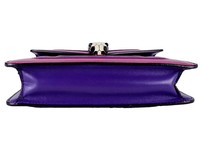 Bulgari Borsa a tracolla Bvlgari Serpenti Forever Porpora - vista 4
