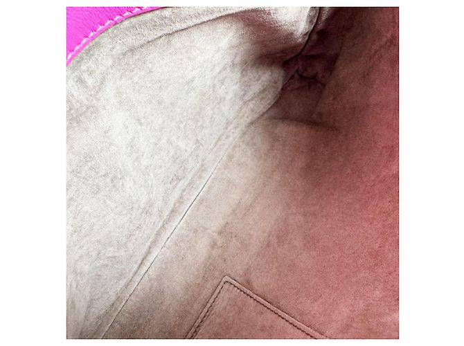 Borsa a tracolla Bottega Veneta Pink Intrecciato Rosa - vista 5