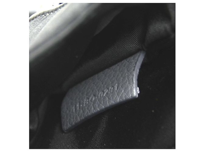 Borsa Saddle Christian Dior Nero Blu navy - vista 14