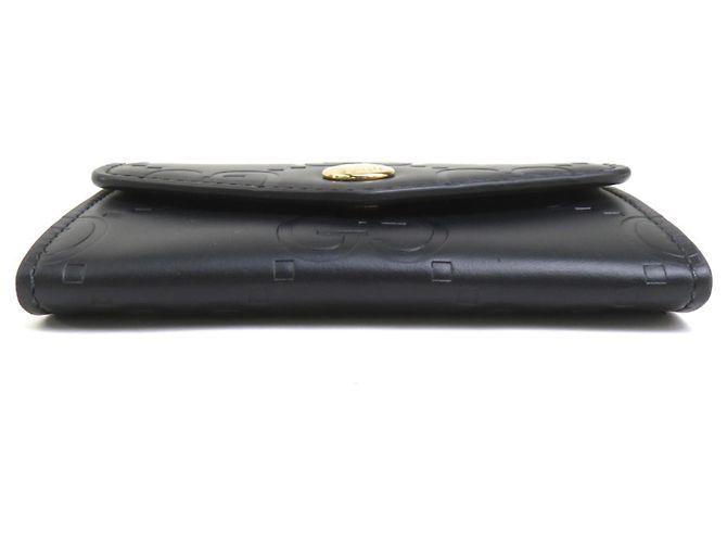 Tarjetero de piel Gucci - Black Negro - vista 5