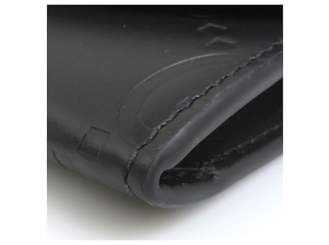 Tarjetero de piel Gucci - Black Negro - vista 7