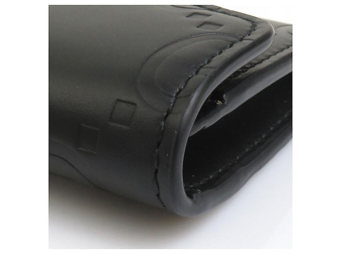 Tarjetero de piel Gucci - Black Negro - vista 8
