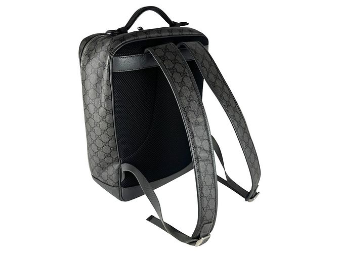 Zaino Gucci Ophidia GG Supreme Canvas Marrone - vista 10