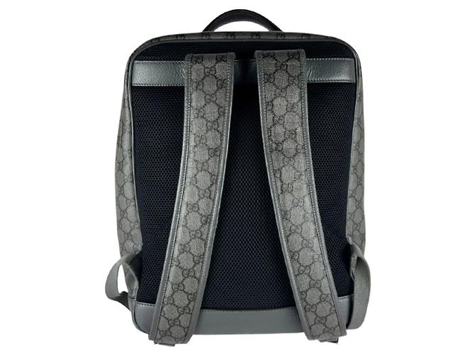 Zaino Gucci Ophidia GG Supreme Canvas Marrone - vista 3