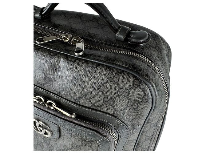 Zaino Gucci Ophidia GG Supreme Canvas Marrone - vista 6
