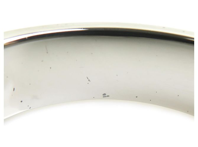 Bracciale rigido in smalto azzurro e argento Hermès Blu chiaro - vista 7