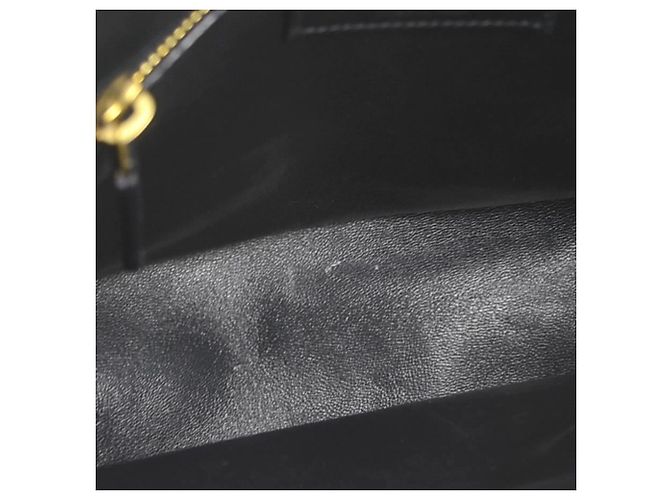 Saint Laurent Le 5 A 7 Small Leather Shoulder Bag Schwarz - Ansicht 12