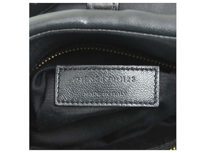 Saint Laurent Le 5 A 7 Small Leather Shoulder Bag Schwarz - Ansicht 14