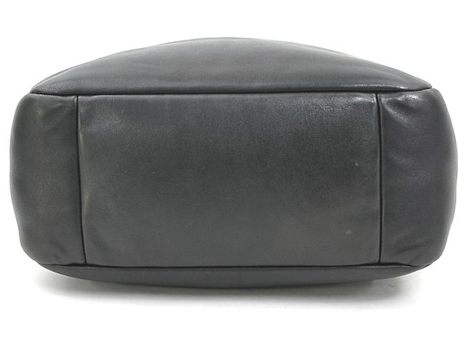 Saint Laurent Le 5 A 7 Small Leather Shoulder Bag Schwarz - Ansicht 4