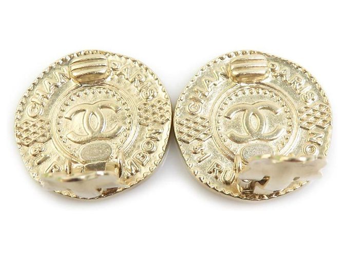 Orecchini a clip Chanel Gold D'oro - vista 6