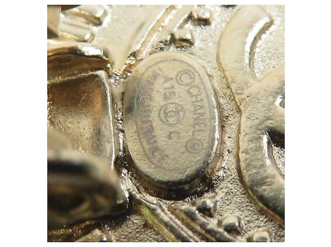 Orecchini a clip Chanel Gold D'oro - vista 7