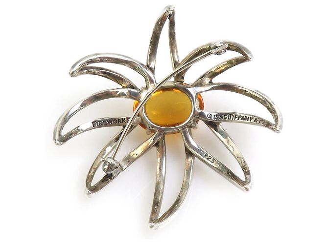 Spilla Fireworks Tiffany & Co. Argento Arancione - vista 5