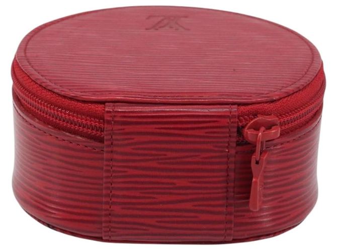 Louis Vuitton Ecrin Bijoux Epi Leather Rosso - vista 2