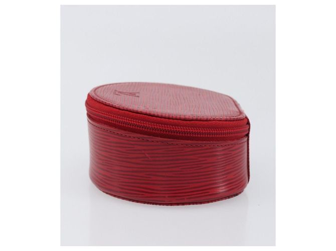 Louis Vuitton Ecrin Bijoux Epi Leather Rosso - vista 3