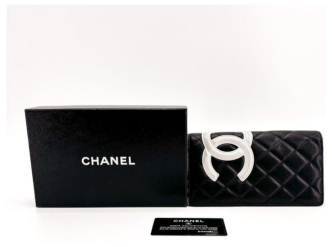 Chanel Cambon Flap Quilted Leather Small Nero - vista 5