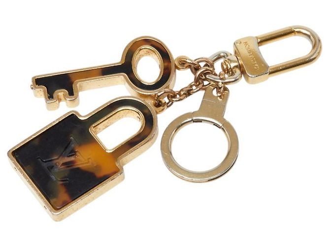 Louis Vuitton Portefeuille Confidence Keychain Marrone D'oro - vista 2