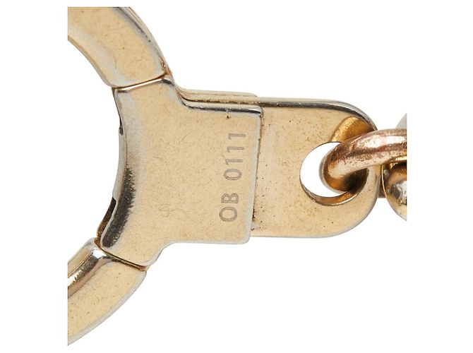 Louis Vuitton Portefeuille Confidence Keychain Marrone D'oro - vista 3