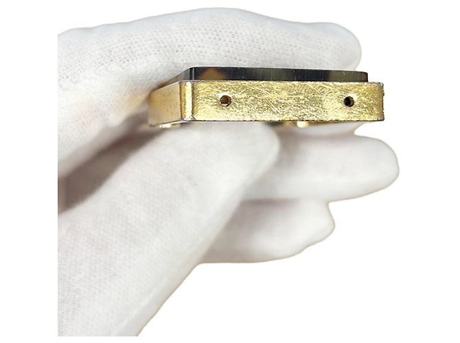 Louis Vuitton Portefeuille Confidence Keychain Marrone D'oro - vista 4