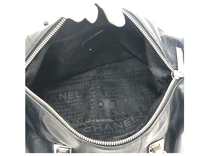 Borsa Tote Chanel Chocolate Bar Mini Boston Nero - vista 12