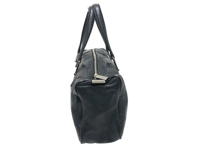 Borsa Tote Chanel Chocolate Bar Mini Boston Nero - vista 3