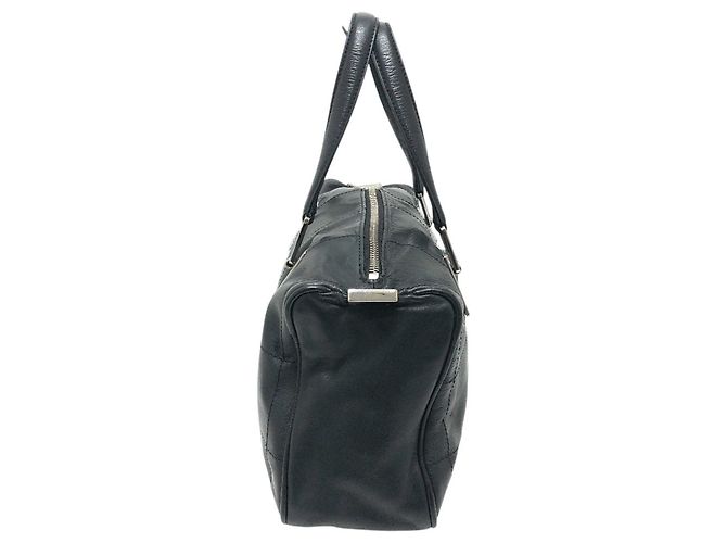 Borsa Tote Chanel Chocolate Bar Mini Boston Nero - vista 4