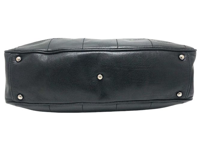 Borsa Tote Chanel Chocolate Bar Mini Boston Nero - vista 5