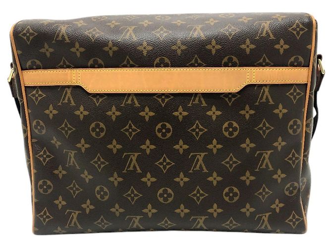 Borsa a tracolla Louis Vuitton Abesses Monogram Canvas Marrone - vista 2