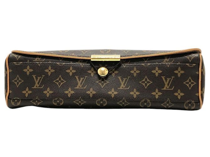Borsa a tracolla Louis Vuitton Abesses Monogram Canvas Marrone - vista 5