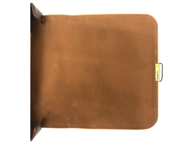 Borsa a tracolla Louis Vuitton Abesses Monogram Canvas Marrone - vista 8