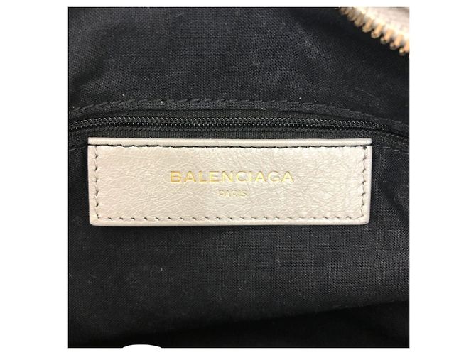 Borsa 2-Way in pelle grigia Balenciaga Marrone - vista 18