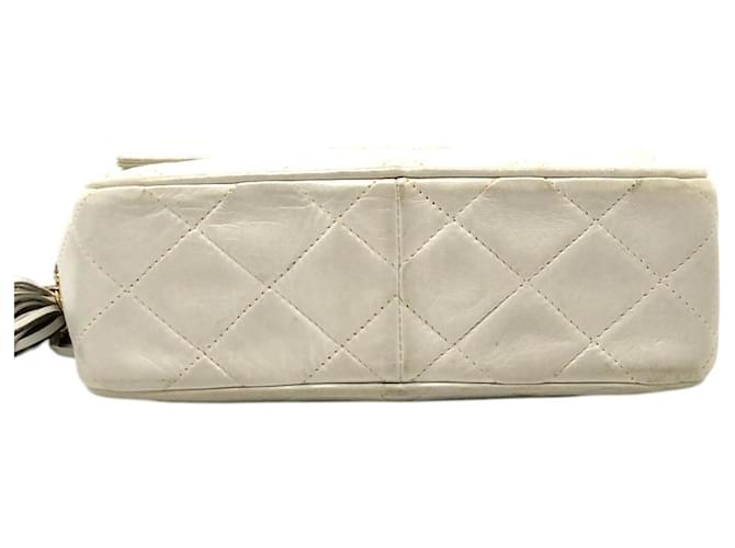 Borsa CHANEL Matelassé Coco Mark Bianco - vista 6