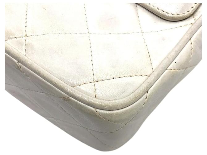Borsa CHANEL Matelassé Coco Mark Bianco - vista 9