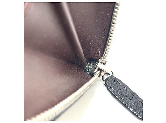 Chanel Matelassé Coco Mark langes Portemonnaie Schwarz - Ansicht 15