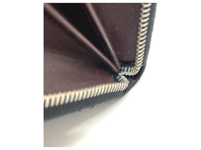 Chanel Matelassé Coco Mark langes Portemonnaie Schwarz - Ansicht 16