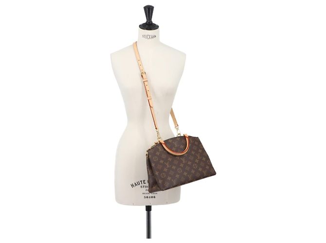 Borsa Louis Vuitton Petit Palais PM Monogram Marrone Monogramma - vista 11