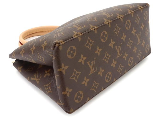 Borsa Louis Vuitton Petit Palais PM Monogram Marrone Monogramma - vista 6
