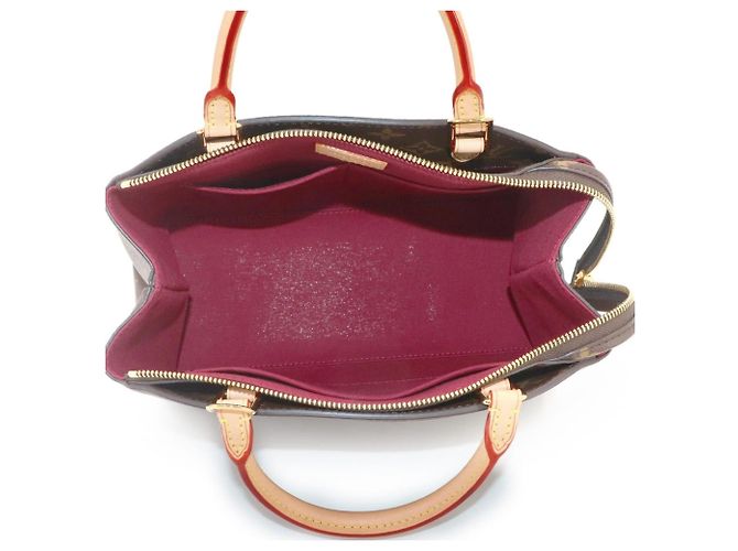 Borsa Louis Vuitton Petit Palais PM Monogram Marrone Monogramma - vista 8