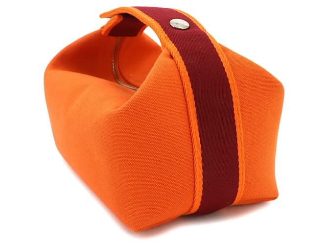 Hermès Borsa Hermes Bride a Brac PM Rosso Arancione - vista 3