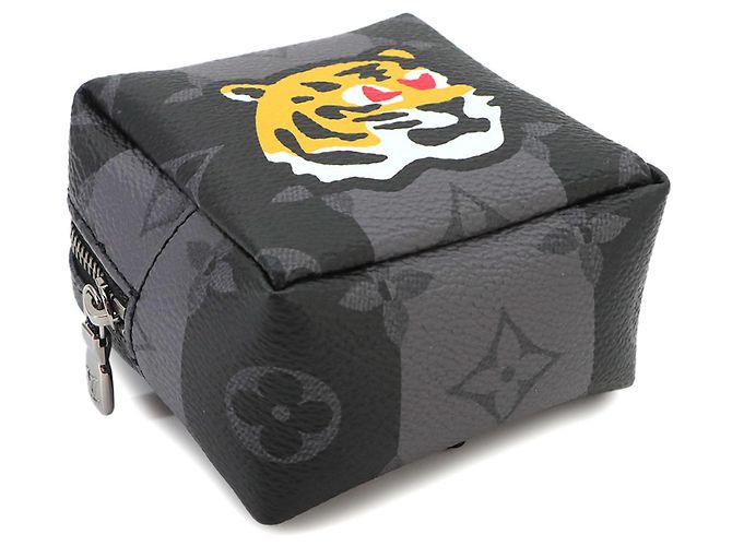 Louis Vuitton LV Squared Porte Clé Handbag Pouch Monogramma - vista 5