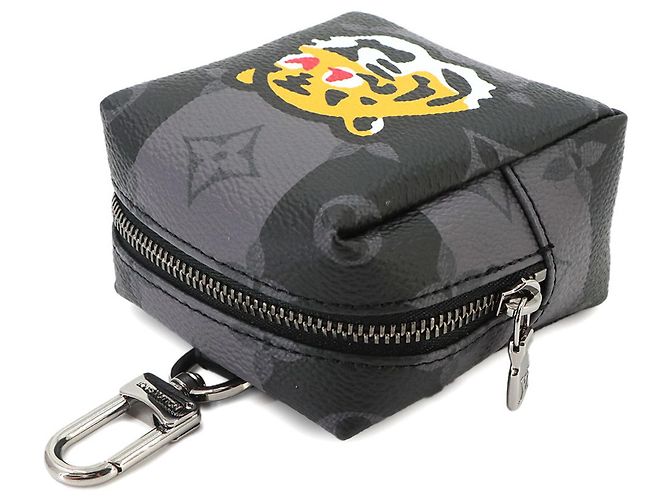 Louis Vuitton LV Squared Porte Clé Handbag Pouch Monogramma - vista 6