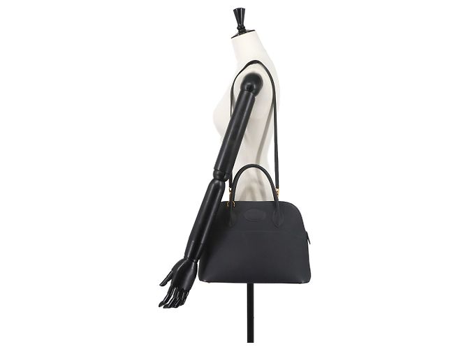 Hermès Borsa Hermes Bolide 31 in Blue Indigo - vista 10