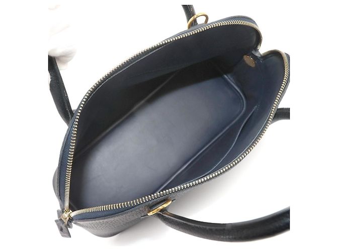 Hermès Borsa Hermes Bolide 31 in Blue Indigo - vista 7